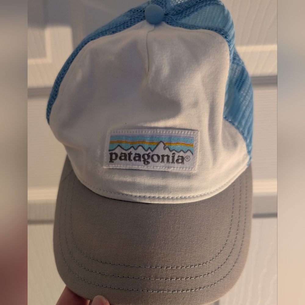 Patagonia Blue and Gray Cap